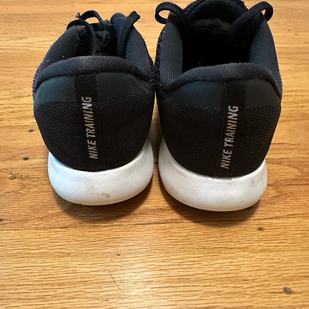 Nike Black and White Flex TR 7 Mesh Sneakers - Picture 3 of 5